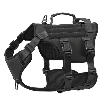 Escape Proof Dog Harness Soft Padded Full Body Vest – Reflective Adjustable No-Pull Harness with Lift Handle & Leash Clip for Large Dogs, S–XL, 6 Colors