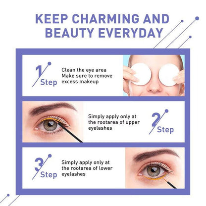 Lash & Brow Growth Serum 2-Pack – Thickening Lengthening Curling Eyelash Serum for Fuller Upper Lower Lashes | Eyebrow Serum for Sparse Brows & Hairline | Unscented All Skin Types 0.34oz Each