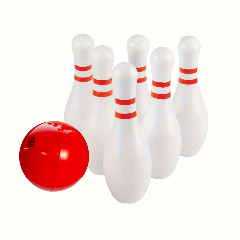 Kids Bowling Set Light Up Glow Pins & Ball – Indoor Outdoor Bowling Toy for Boys & Girls Ages 3+, Family Game Night, Birthday Gift for Toddlers, 6 or 8 Pin Options