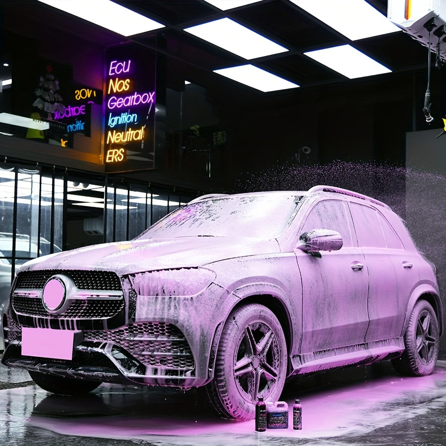 Foaming Car Wash Cleaner High Foam Auto Detailing Shampoo Soap for Vehicle Paint Care, Powerful Formula Penetrates and Breaks Down Tree Sap, Bird Droppings & Tough Stains, Works on RVs, Trucks, Cars & More, Available in 10.14oz, 16.91oz, and 33.81oz