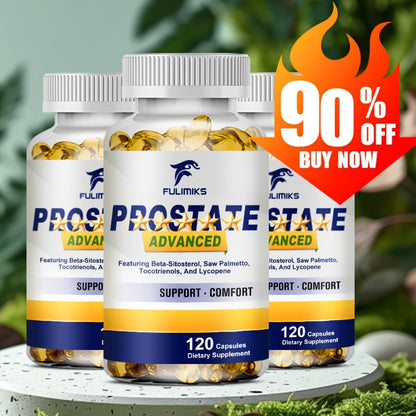 Saw Palmetto Supplement for Men – Prostate Health Support with Saw Palmetto Extract & Zinc | Urinary Flow, Hormonal Balance & Immune Defense Formula | Daily Men's Health Capsules | 120 Capsules
