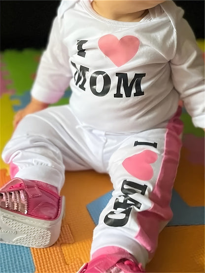 Baby Girl Casual Outfit Set - Everyday 9109