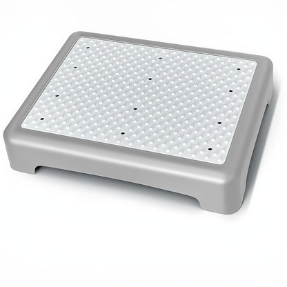 Non-Slip Step Stool Heavy Duty 550LBS Capacity Portable One Step Platform for Elderly Adults - Anti-Slip Rubber Mat Height Adjustable Indoor Outdoor Use Bed Car Door Bathroom Stair