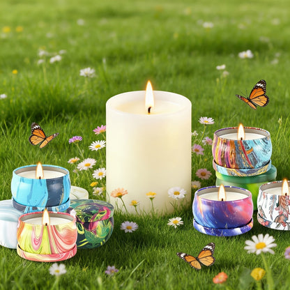 Candle Gift Set 36-Pack – Natural Soy Wax Scented Candles in Tin Cans, Aromatherapy Candles for Yoga, Spa, Bath & Home Decor, Portable Travel Candles, Perfect Gift for Women & Men, Mother's Day, Valentine's Day & Birthdays