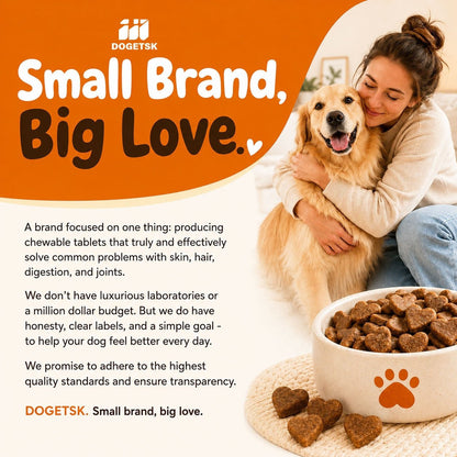 Dog Immune & Gut Support Chews 120ct – Chicken Flavor Soft Chews for Healthy Skin & Coat, Digestive Health & Immune Boost – Daily Wellness Supplement for All Breeds & Ages