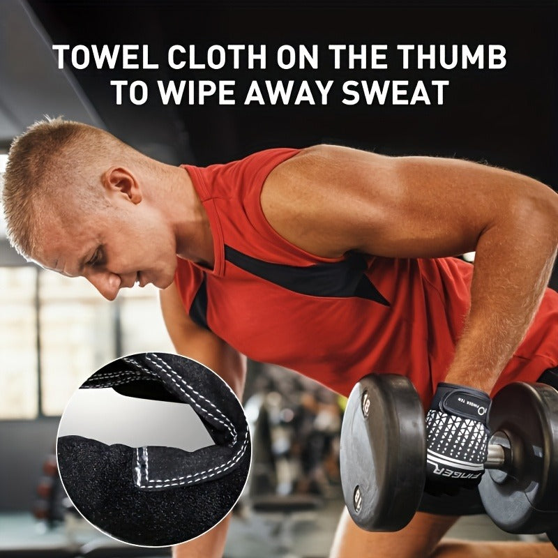 Workout Gloves Full Finger Touchscreen Gel Padded Anti-Slip for Men Women Gym Weight Lifting Cycling Fitness Driving Exercise Training Gloves S-XL