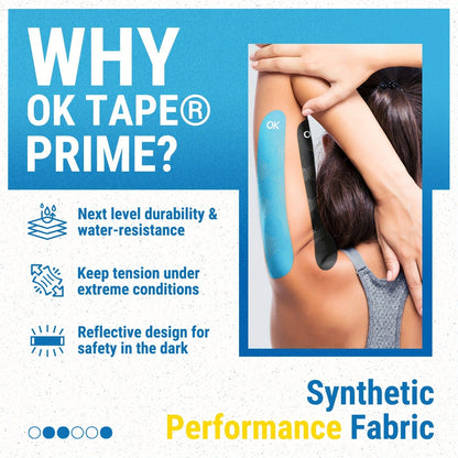 Sports Kinesiology Tape 20 Precut Strips Purple Reflective – Elastic Synthetic Athletic Muscle Support Tape, Quick Adhesion, 2" x 10" Each, Waterproof Performance K Tape for Running, Gym & Injury Recovery