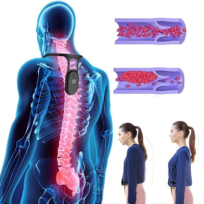 Posture Corrector for Neck & Back Support – Cervical Spine Alignment Reminder Device for Office Workers, Desk Jobs & Long Screen Time, Lightweight & Adjustable Posture Shaping Tool