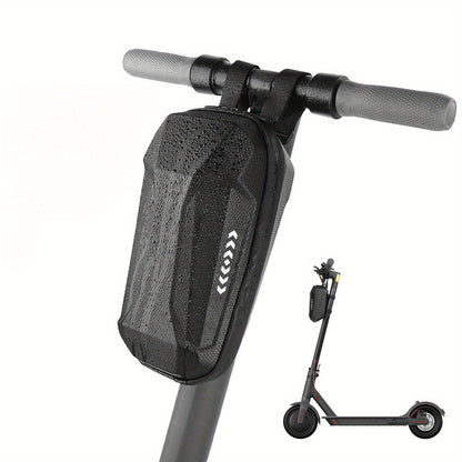 Electric Scooter Handlebar Bag Front Storage 2L Large Capacity – Portable Waterproof Handlebar Pouch for Phone, Wallet & Essentials, Universal Fit for E-Scooter, Bike & Bicycle