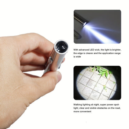 Tactical Pen Light 5 Pack USB Rechargeable 400 Lumen Mini LED Penlight Pocket Flashlight for Nurses Camping Outdoor EDC
