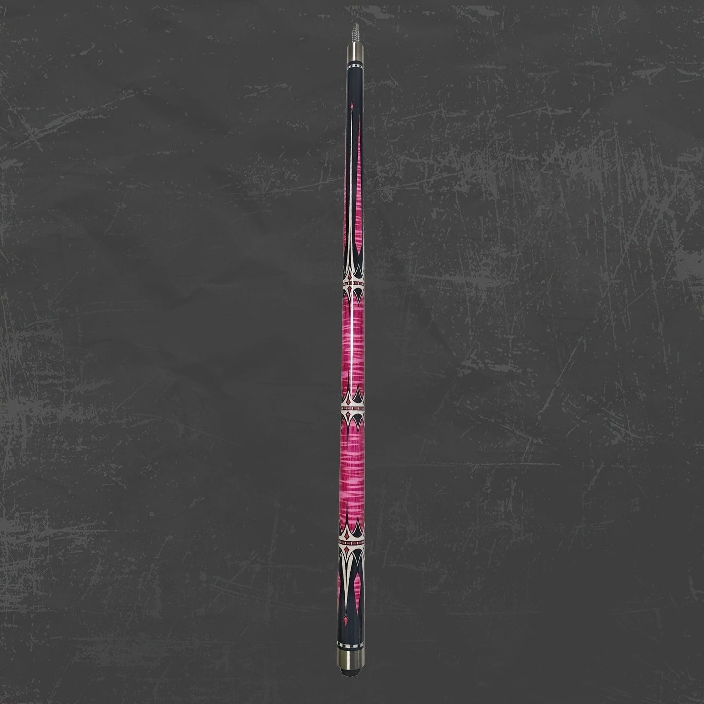 2-Piece Carbon Fiber Billiard Cue – Unisex Pool & Snooker Cue Stick, Low Deflection, Pink or Blue – Perfect Gift for Dad, Husband & Snooker Enthusiasts, Christmas & Holiday Gift