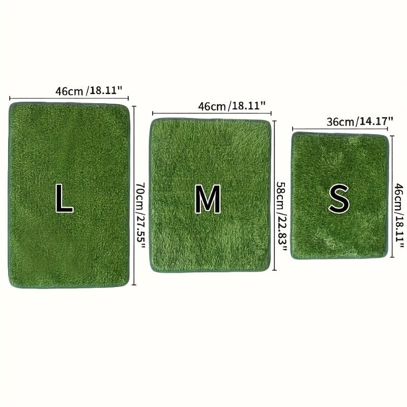 Artificial Grass Dog Potty Pad Washable Reusable - Odor-Proof Pet Training Lawn Mat for Indoor Outdoor Use, Dog Urine Grass Pad 18 x 28 Inch for Puppies & Adult Dogs