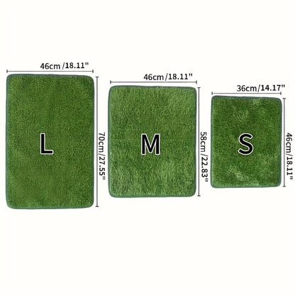 Artificial Grass Dog Potty Pad Washable Reusable - Odor-Proof Pet Training Lawn Mat for Indoor Outdoor Use, Dog Urine Grass Pad 18 x 28 Inch for Puppies & Adult Dogs