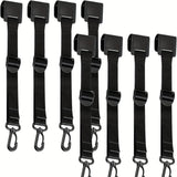 Black 8pcs