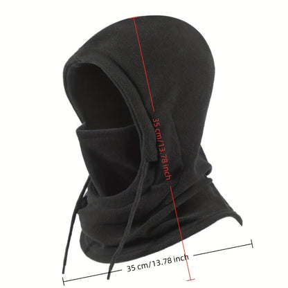 Thermal Knit Beanie for Men – Fleece Lined Skull Cap, Stretchable Soft Winter Hat for Cold Weather, 2-Pack