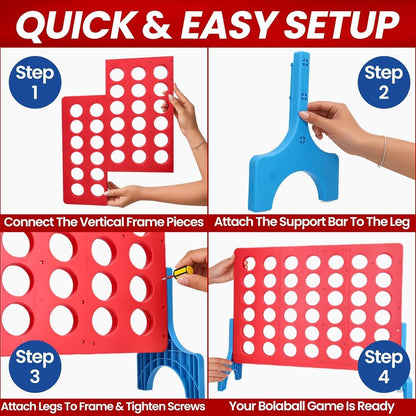 Outdoor Lawn Toss Game Set – Washer Toss & Ladder Toss for Backyard Party, Portable Yard Games for Adults Kids Family, Includes Carrying Case, Fun for Tailgate Camping Beach BBQ Gatherings