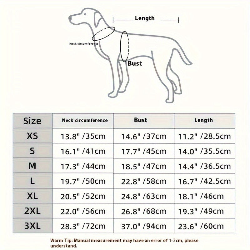 Dog Jacket for Small Breeds – Windproof Warm Pullover Coat with Reflective Stripes, Woven Fabric, Machine Washable Pet Outerwear for Spring & Fall, Colors: Light Brown & Black, Sizes XS–3XL