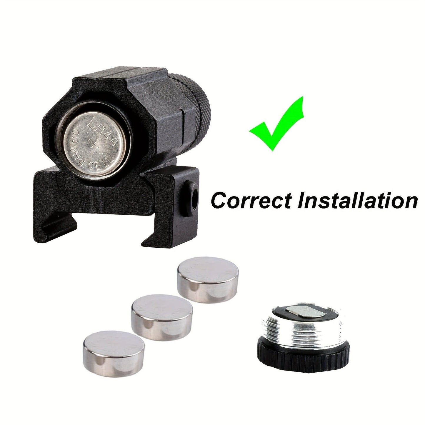 Red Laser Sight 20mm Rail Mount 2-Pack Aircraft Aluminum Compact Class IIIA 330ft Range for Rifles Handguns Firearms