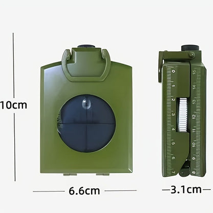 Sighting Compass with Inclinometer & Carrying Bag – Survival Navigation Tool for Camping, Hiking, Hunting & Geology