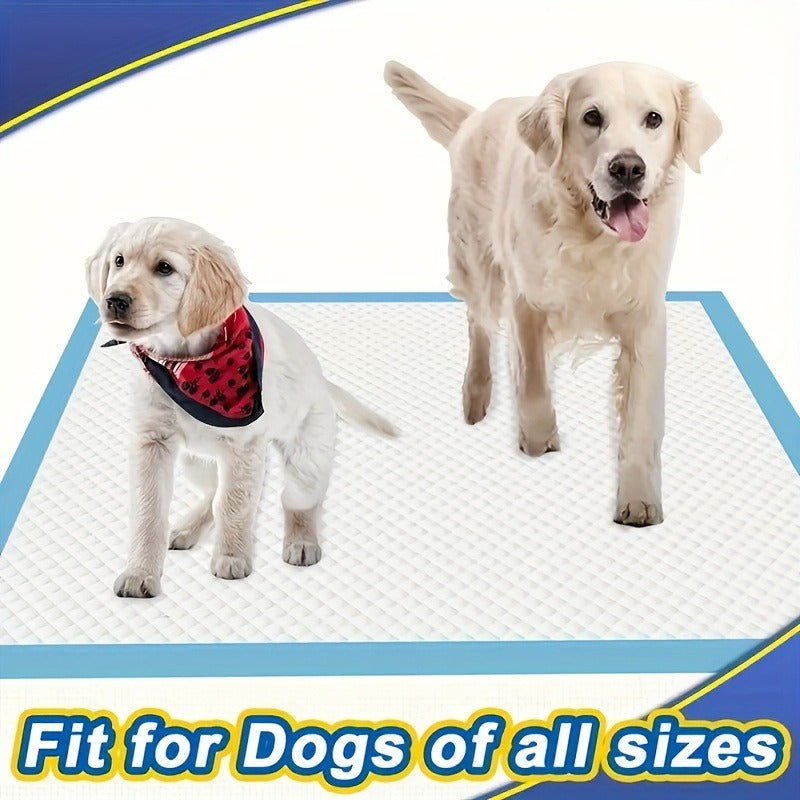 Puppy Pads XXL & XL Super Absorbent – Leak-Proof & Odor-Resistant Pet Training Pads for Potty Training & Accident Management, Home Use, 50 / 100 / 200 Count (23.62" or 28x34 Inch)