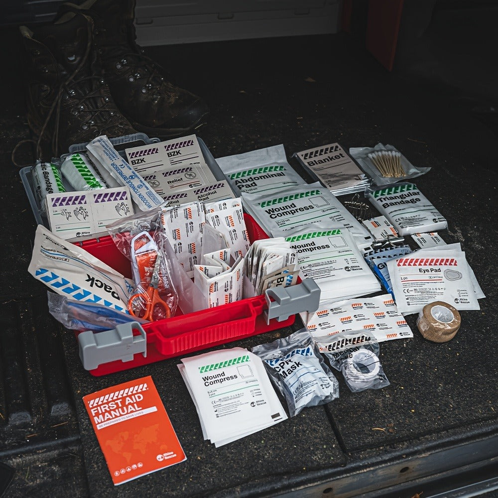 266 Piece First Aid Kit All-Purpose – Home, Office, Car, Travel & Camping Emergency Supplies, FSA HSA Eligible, Comprehensive Trauma Kit for School, Outdoor & Workplace Safety
