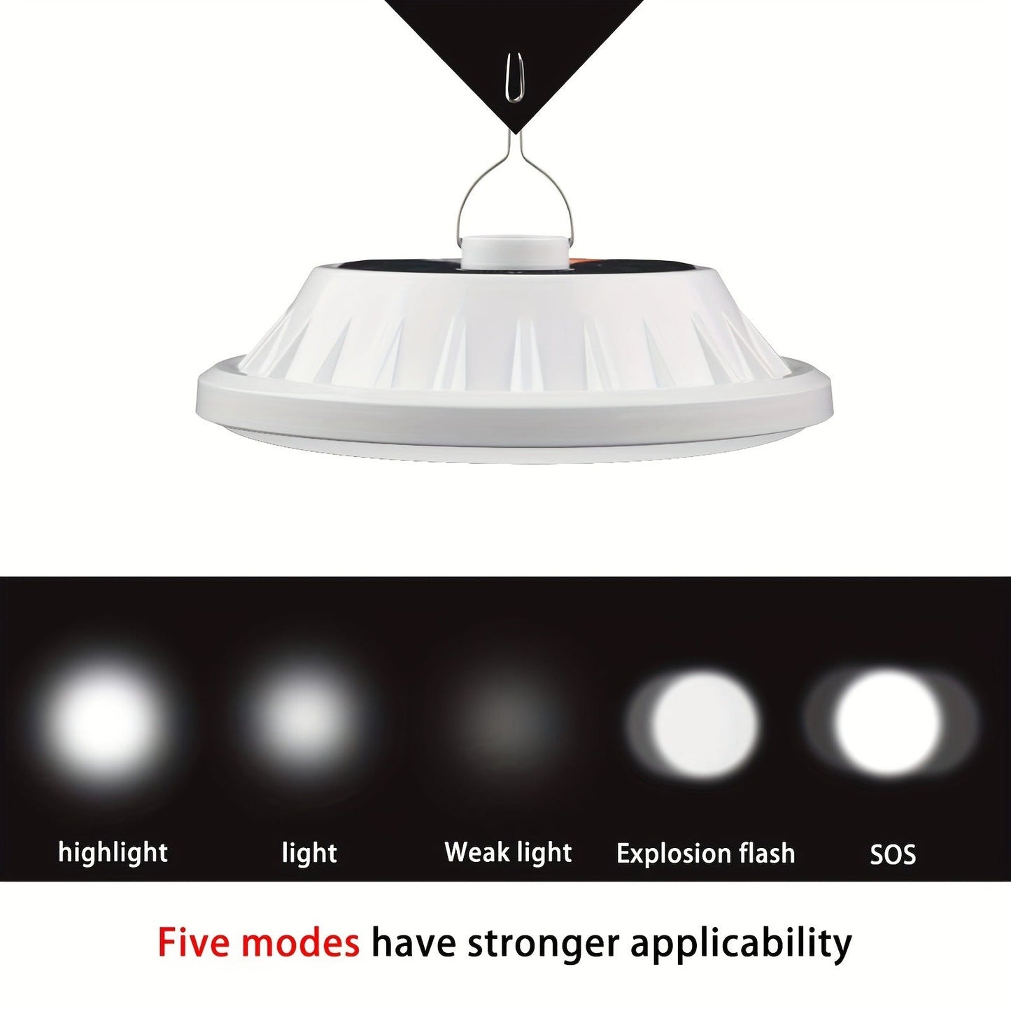 Remote Control Camping Lantern 2 Pack – 120 LED 4000LM Solar USB Rechargeable, 5 Modes, Hanging Hook, Built-In 18650 Battery for Camping, Hiking, Hurricane & Emergency