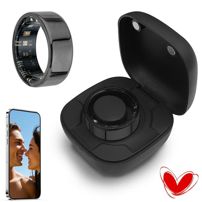 Smart Ring Health Monitor – Step Counter, Sleep Tracker, Heart Rate & Fitness Tracker Ring for Men | Multiple Sizes & Colors