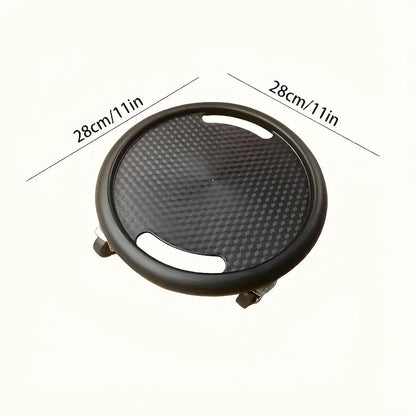 Ab Wheel Roller & Gliding Disc for Core Training - Multifunctional Ab Training Board with Quiet Wheels, Full-Body Cardio Workout Equipment, Durable PP & Stainless Steel, Gym Home Use, Men & Women