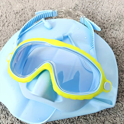 Waterproof Swim Goggles – Oversized Anti-Fog HD Lens, Comfort Fit