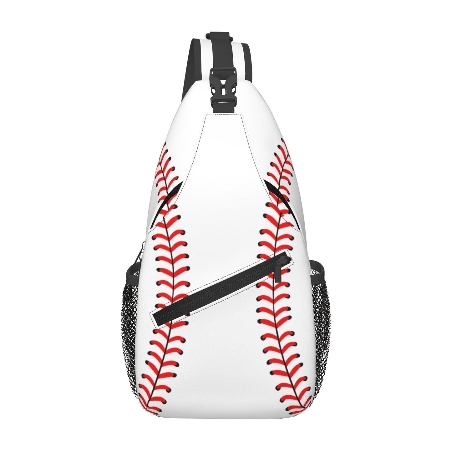 Baseball Sling Bag Crossbody Backpack for Men & Women - Sports Chest Shoulder Bag for Baseball Training, Game Day, Gym, Outdoor & Travel, Lightweight One Strap Daypack