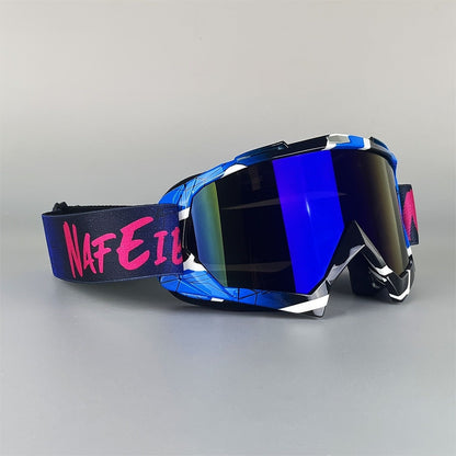Ski Goggles Set with Black Headband – TPU Frame PC Lens Mirror Coating, Thick Foam Pad, Adjustable Strap, 28+ Color Styles, Adult Snow Goggles for Skiing & Snowboarding, Great Gift