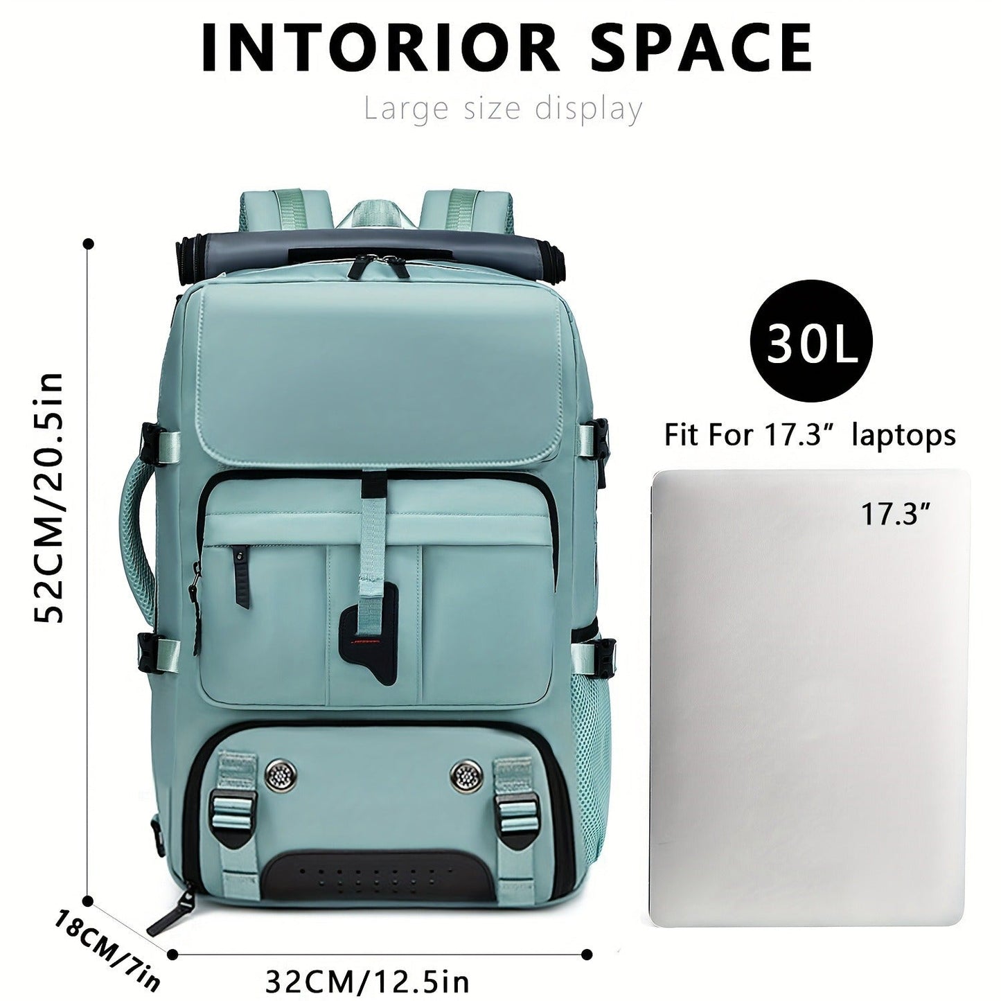 Large Capacity Laptop Backpack with Shoe Compartment & USB Charging Port – Waterproof Soft Shell Daypack for Men & Women, Multi-Functional Travel Rucksack for Business, College & Daily Commute, Multiple Colors Available