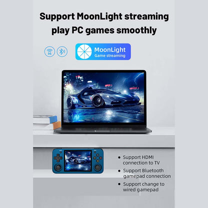 Anbernic RG353M Retro Handheld Game Console - CNC Aluminum Alloy Dual OS Android Linux 3.5" IPS Touchscreen HDMI Hall Joystick 3500mAh Gaming Handheld
