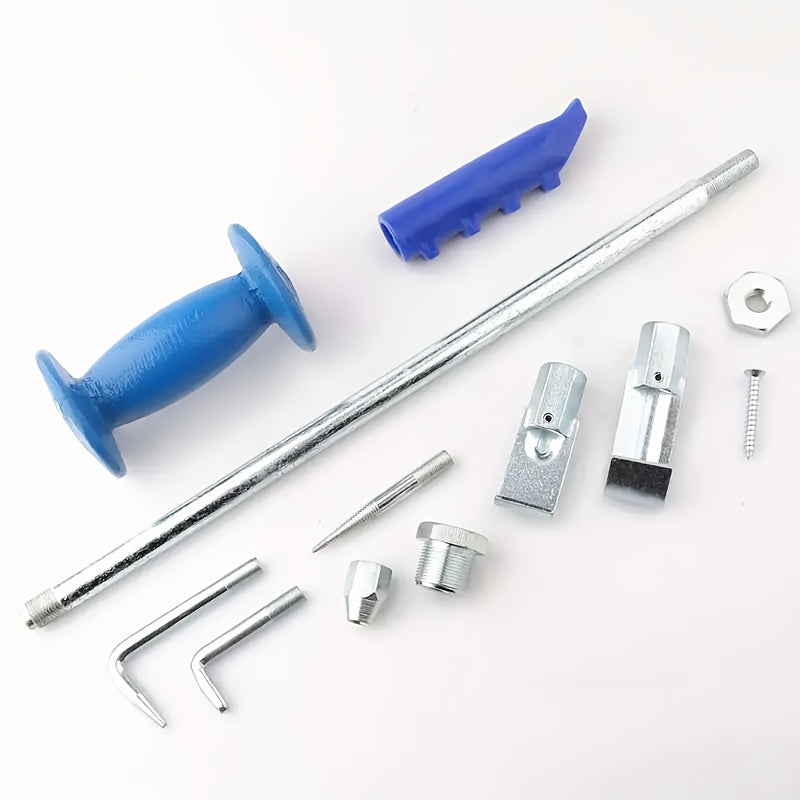 Auto Slide Hammer Dent Puller, Auto Body Dent Repair Tools Kit, 9pcs 5lb Puller Kit for Hail Dent Removal, Auto Truck Car Body