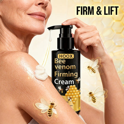 Bee Venom Firming Cream 100g for Face Neck Abdomen & Body - Moisturizing Anti-Aging Skin Tightening Cream for Sagging Loose Skin Smoother Firmer Younger-Looking Skin Women