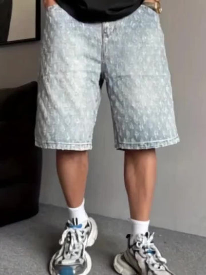 Men's Denim Shorts - Relaxed Fit Travel Style