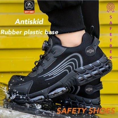 Unisex Work & Safety Shoes - Steel Toe Protection & Puncture Resistant 504165