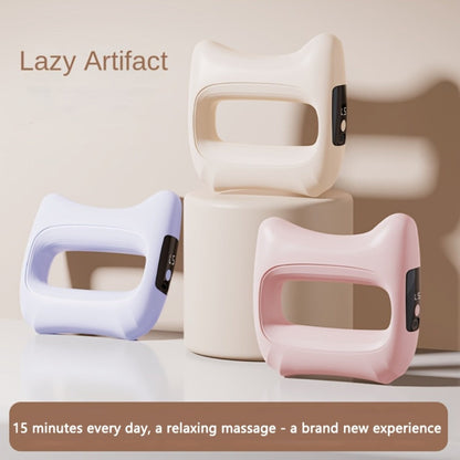Massage Ring 5-Speed Fascia Massager for Neck Waist Back Full Body Fat Burning Relaxation Fitness