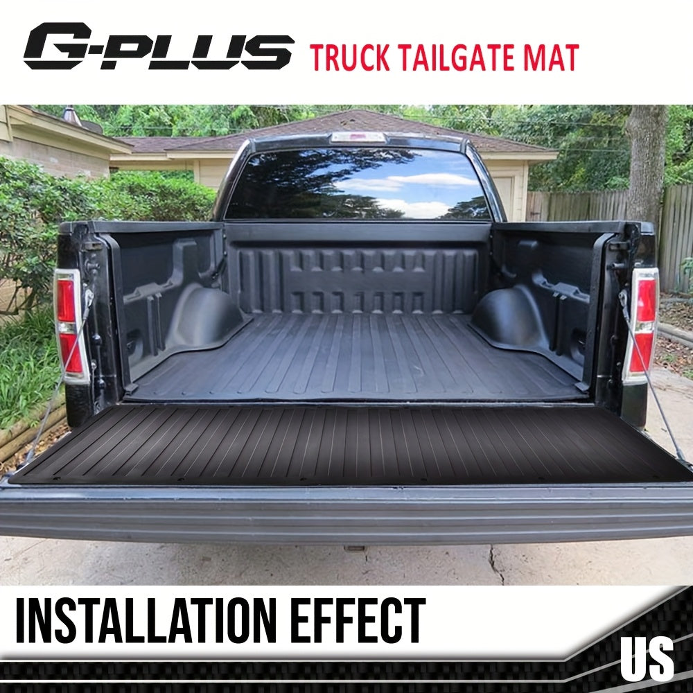 Truck Tailgate Mat Pad Cargo Liner/ Protector - Thick Heavy Rubber Fit for Pick