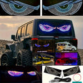 2pcs, Truck SUV All Kinds Of Vehicle Models, USB 5V Demon Eye Decorative LED, DIY Install Devil's Eye Lantern Light with 14 Modes New Upgrade Big Eyes Car Decorative Eyes Light, Gifts, Without Battery Devil's Eye