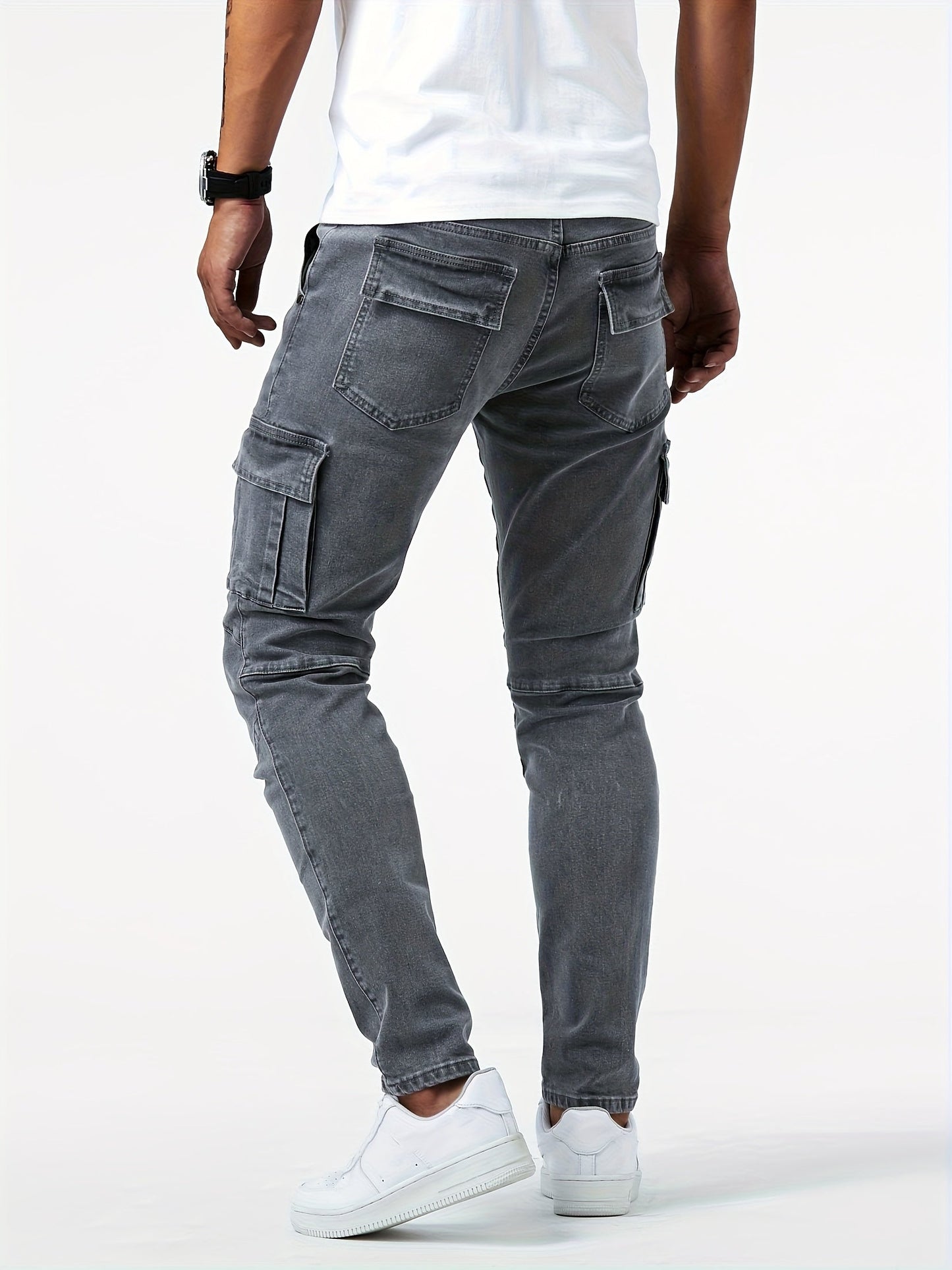 Men's Cargo Pants - Slim Fit With Pockets