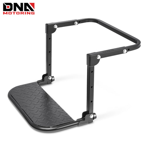 Folding Tire Step Adjustable Mounted Step for Car Pickup Truck SUV RVs, Heavy Duty, Fit Most Tire From 9'' to 13'', Max Capacity 330 lbs