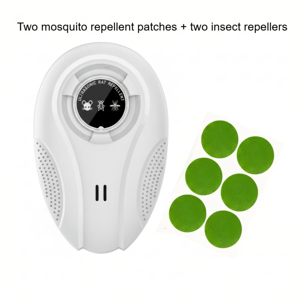 Ultrasonic Pest Repeller for Home Indoor – Plug-In Electronic Mosquito Cockroach Mouse Ant Spider Repellent Device for House Office Warehouse