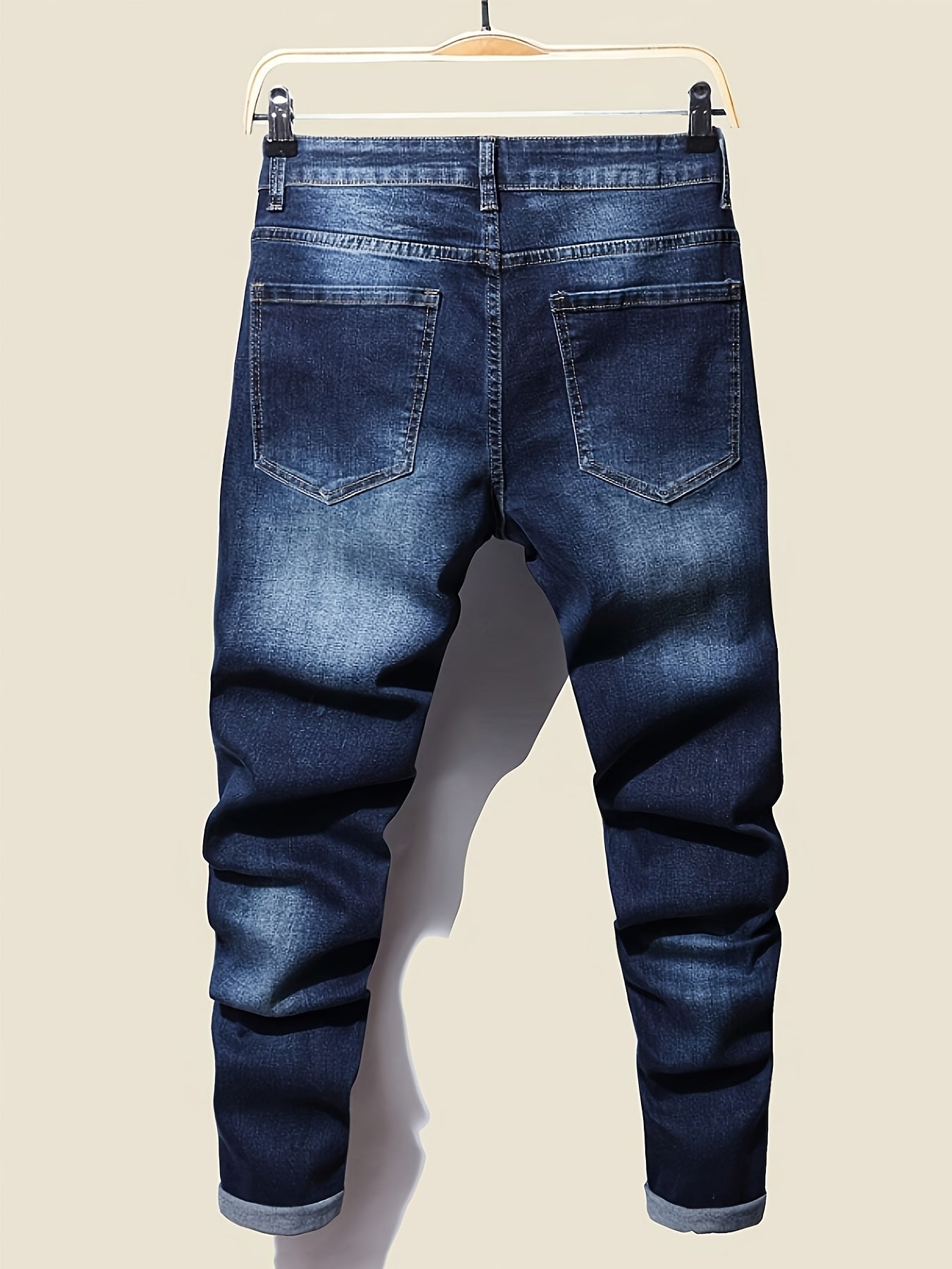 Men's Slim Fit Jeans - Classic Wash Clean Finish Everyday 147941