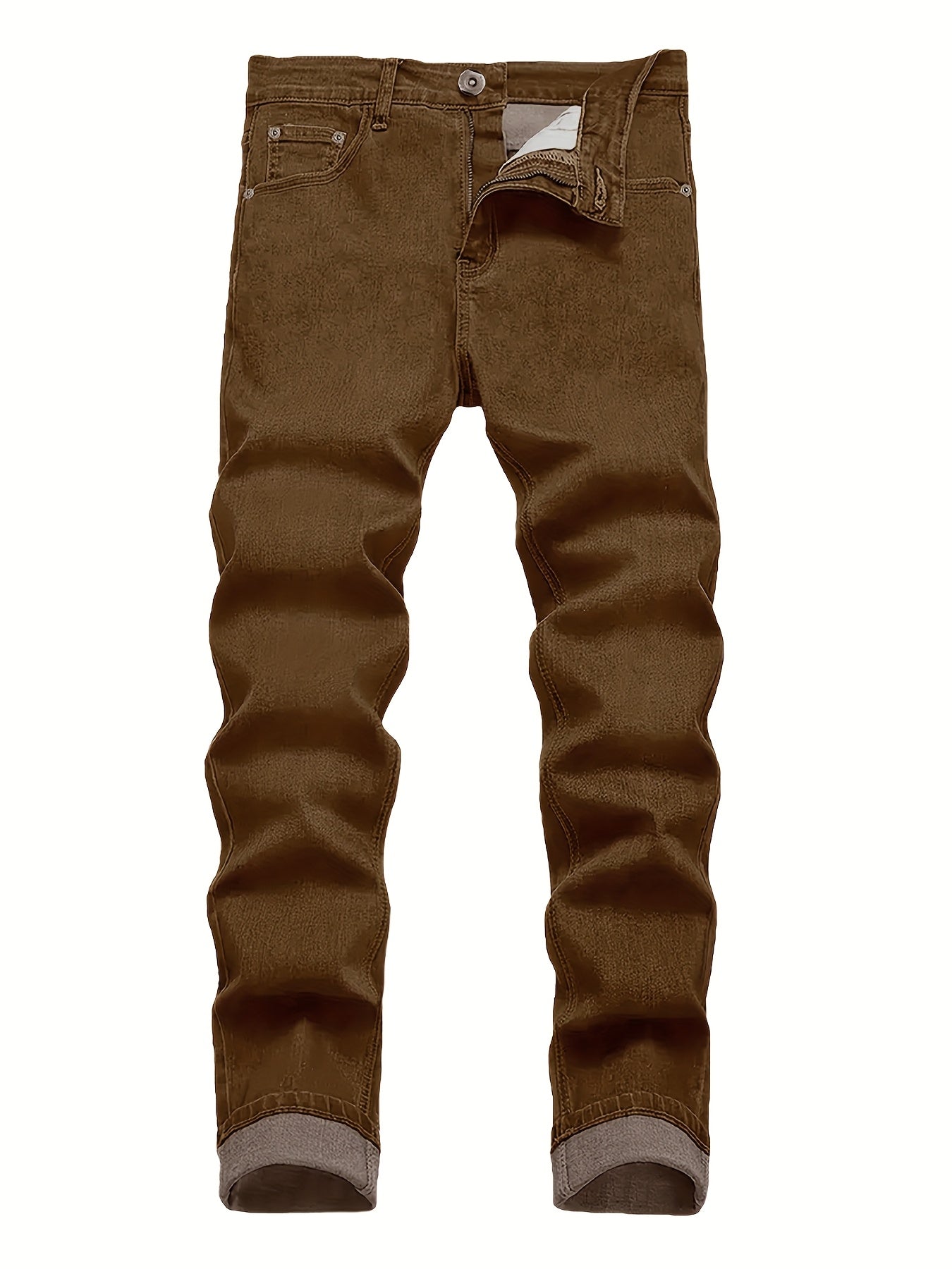 Men's Slim Fit Jeans - Classic Wash Clean Finish Everyday 483045
