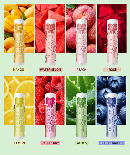 Flavored Lip Balm Set 16 Pack – Assorted Scented Moisturizing Lip Balms for Long-Lasting Hydration & Natural Shine | Bulk Lip Care Kit for Dry Lips | Gift Set for Women, Girls & Teens, All Skin Types