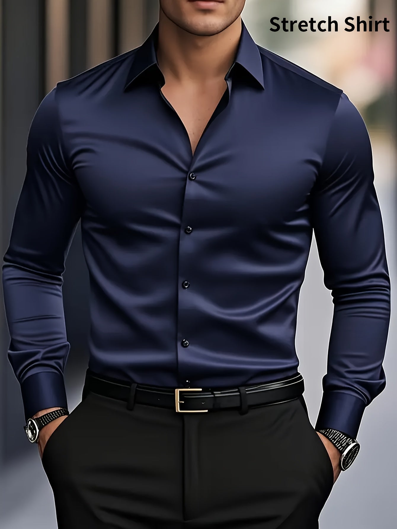 Men's Performance Tank Top - Classic Neck Sleeveless 640485