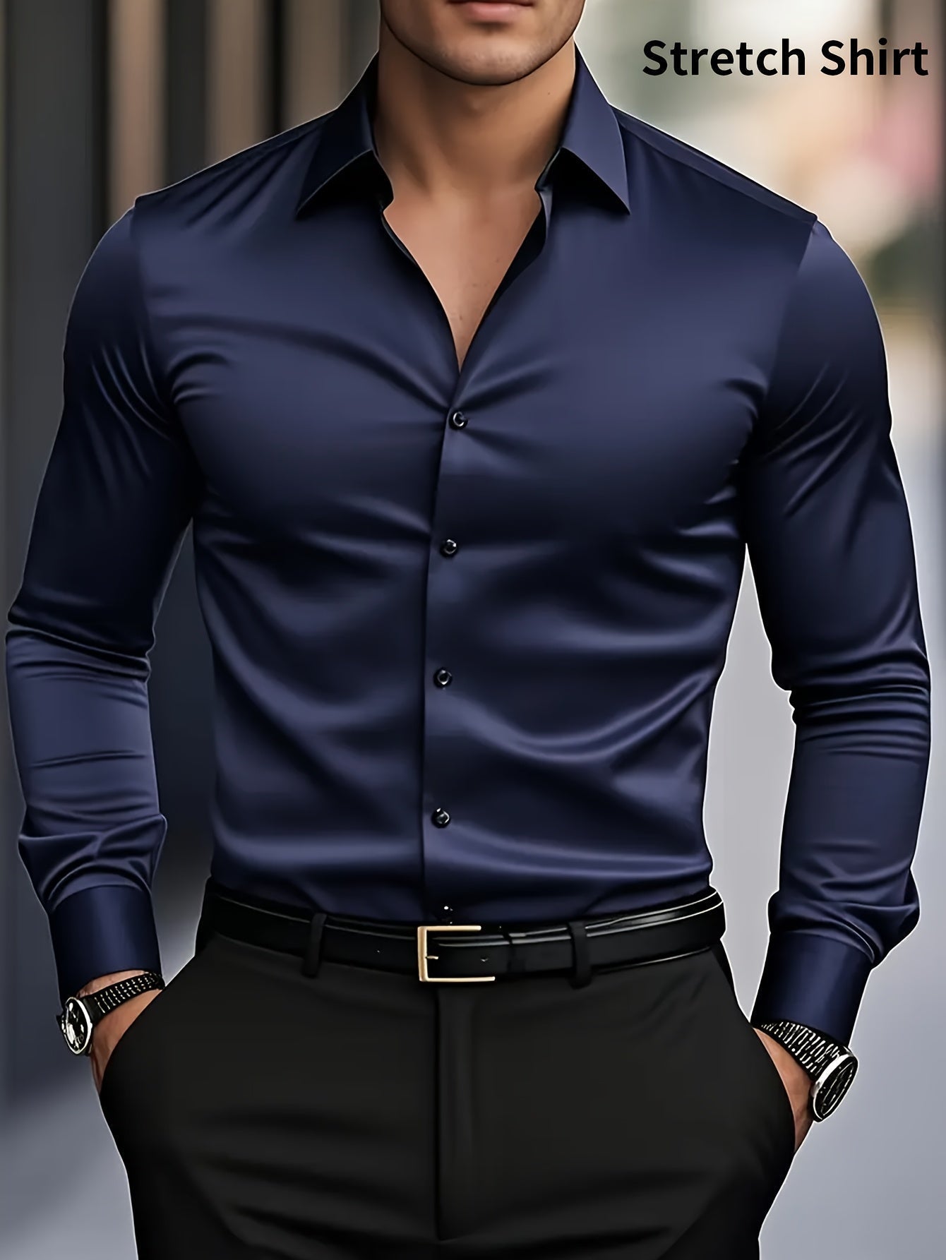 Men's Performance Tank Top - Classic Neck Sleeveless 640485