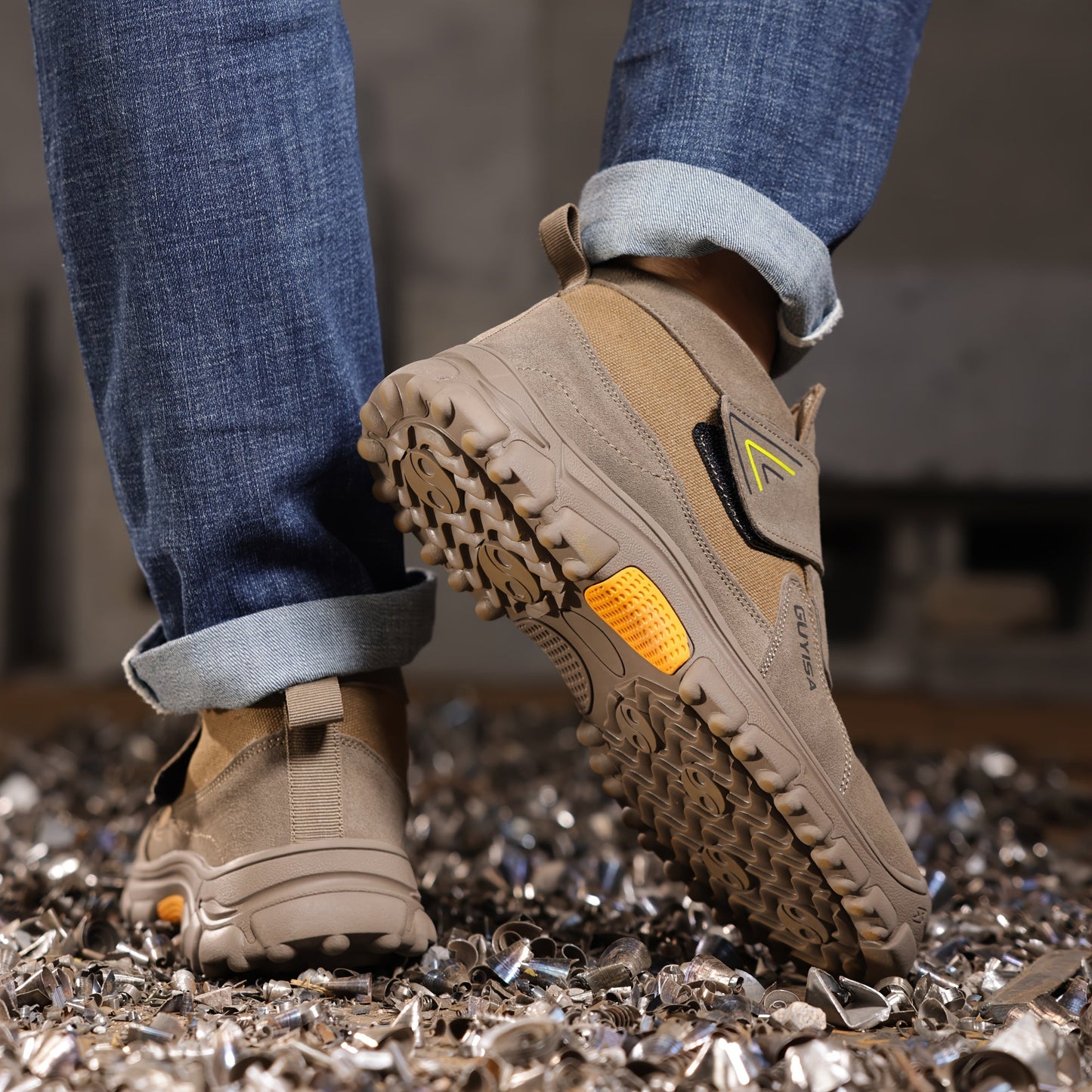 Men's Work & Safety Shoes - Steel Toe Protection