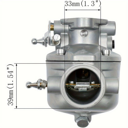 Ford Tractor Carburetor for 8N 9N 2N (1939-1952) - Replaces 8N9510C, 9N9510A, TSX241A, TSX33 - Includes Gasket & Bolts, Marvel Schebler & Zenith Compatible